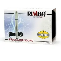Rimba - Electro dildo - sound bi-polar - (165 mm)
