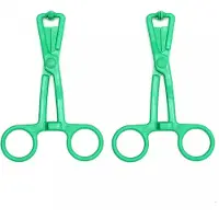 Rimba Bondage Play - Tepelklemmen Schaarmodel - groen