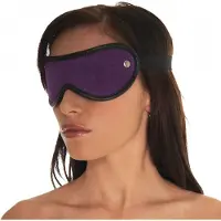 Rimba Oogmasker Paars Leer