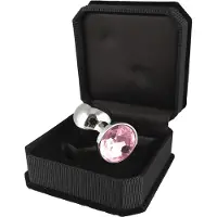 Rimba - Buttplug KLEIN met kristal (unisex)