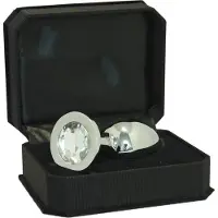 Rimba - Buttplug GROOT met kristal (unisex)