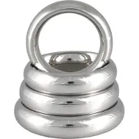 Rimba - Donut Cockring RVS 1.5 cm Breed Ø 40 mm