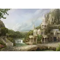 Schmidt Paleis in de Bergen (Nadegda Mihailova) - Puzzel (1000)