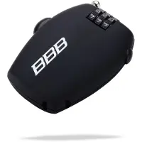 BBB Cycling Kabelslot Fiets - 67 CM - Compact en Oprolbaar Fietsslot met Cijferslot - Mountainbike en Racefiets Slot Lichtgewicht - Klein Fietsslot - MiniCase BBL-53
