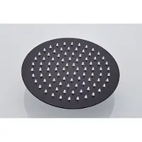 Saniclear Nero hoofddouche 20cm zwart mat