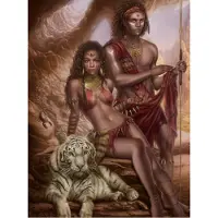 Grafika Legpuzzel -Gothic - 2000 stukjes - The Time of the Tiger - C. Ortega -