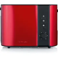 Ginza.se AT2217 Broodrooster Rood 800W