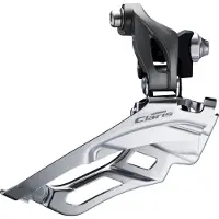 Shimano Voorderailleur Claris R2000 8s Dubbel Zilver