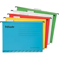 Esselte Classic versterkte hangmap - voor A4, assorti (10 stuks)