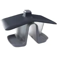 Prosperplast Vogelvoedersilo - antraciet - vogelvoederplek - 28 cm - Vogel voedersilo