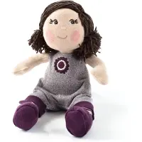 Smallstuff Knitted Luna Doll Grijs Kinderen