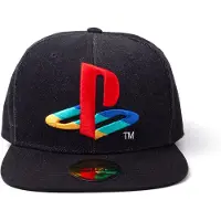 PS Playstation - Logo Denim Snapback Cap (One-size)
