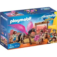 Playmobil The Movie 70074 Marla et Del avec cheval ailé 41 piéces