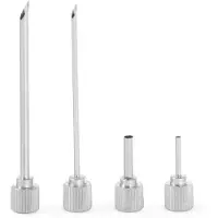 Super Merchant Naaldsproeiers voor crèmedispensers, Roomblower, Zilver