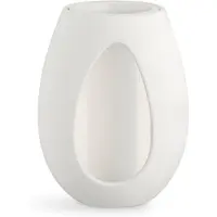 Kähler - Kokong Vaas - 22 cm - wit