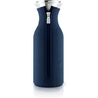 Eva Solo Fridge karaf 1 liter glas marineblauw 3-delig
