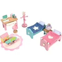Le Toy Van Speelgoed - - De kinderkamer van Rose - Voor jongens van 3 jaar en ouder - Roze