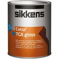 Sikkens Cetol TGX Gloss | Hoogglans Transparante Beits 1 LTR - Kleurloos