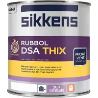 Sikkens Rubbol DSA Thix | Zijdeglans Eén-pot-systeem 1 LTR - Wit