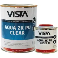 Vista Aqua 2K PU Clear Mat | Blanke Lak 5 KG