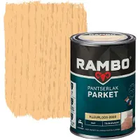 Rambo pantserlak parket transparant mat kleurloos 750 ml