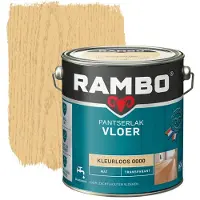Rambo pantserlak vloer transparant mat kleurloos 2,5 liter