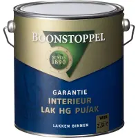 Boonstoppel Garantie Interieurlak Hoogglans PU/AK - 2,5L