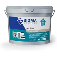 Sigma Air Pure Supermatt | Luchtzuiverende Muurverf 10 LTR - Wit
