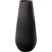 Villeroy & Boch Vaas Manufacture Collier Noir Carre Lang