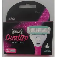 Wilkinson Scheermesjes Quattro Sensative 3 Mesjes