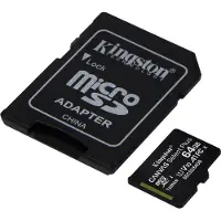 Kingston microSDXC Canvas Select Plus 64GB 100 MB/s + SD adapter