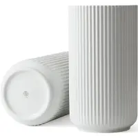 Lyngby Porcelæn The Lyngby Vase 38 Cm - Vazen Porselein White - 200794