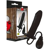 Crazy Bull Bigger Joy Opblaasbare Vibrerende Dildo