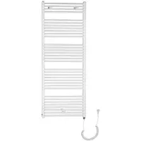 Aqualine Direct elektrische design radiator 60x169cm wit 800 Watt