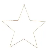 Sirius LED-decoratie-ster Liva Star, goud, Ø 70 cm
