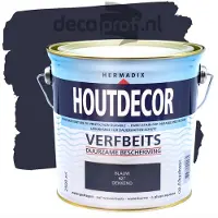 Hermadix Houtdecor Dekkend Blauw 627 2,5 LTR
