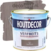 Hermadix Houtdecor 660 transparant grijs 2500 ml