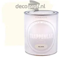 Hermadix Traplak | | 2.5 liter (RAL 9010, Zijdeglans, Waterbasis)