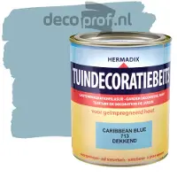 Hermadix Tuindecoratiebeits Dekkend Caribbean Blue 713 750 ML