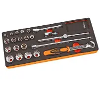 Beta Soepele voorgevormde inzetbakken met assortiment gereedschap M92 - 024500092