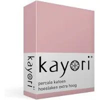 Kayori Hoeslaken Shizu Oudroze (Percal)-100 x 200 cm