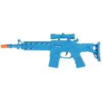 Jonotoys ratelgeweer 40 cm blauw
