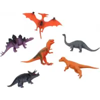Jonotoys speelset Animal World dinosaurus 6 stuks