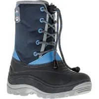 Winter-Grip Snowboot Junior Northern Hiker Donkerblauw Blauw Grijs-Schoenmaat 29 - 30