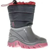 Winter-Grip Snowboot Winter-Grip Junior Welly Walker Antraciet Grijs Roze