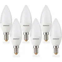 Groenovatie E14 LED Kaarslamp 4W Warm Wit 6-Pack