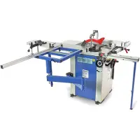 HBM 1600 Professionele Paneelzaag, Cirkelzaagtafel met Roltafel