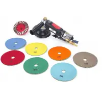 HBM 125 mm Natte Schuur en Polijstmachine