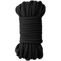 Ouch! Japans Bondage touw Zwart - 10 meter