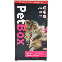 PetBox Hond Vlo. Teek & Worm - Anti vlo - teek- worm